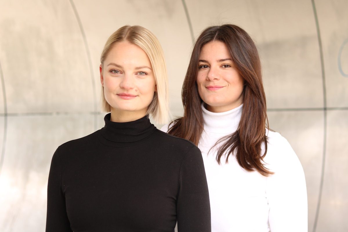 Die Peeku-Gründerinnen Nicole Gruber und Anabel Romero (v.l.)