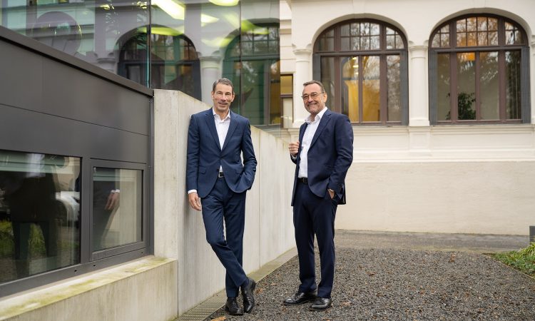 Peter Pauli and Peter Herreiner (from left), Managing Directors of BayBG