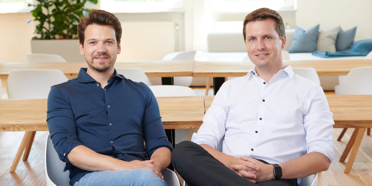 Munich Battery Lab Die Twaice-Gründer Stephan Rohr und Michael Baumann (v.l.)