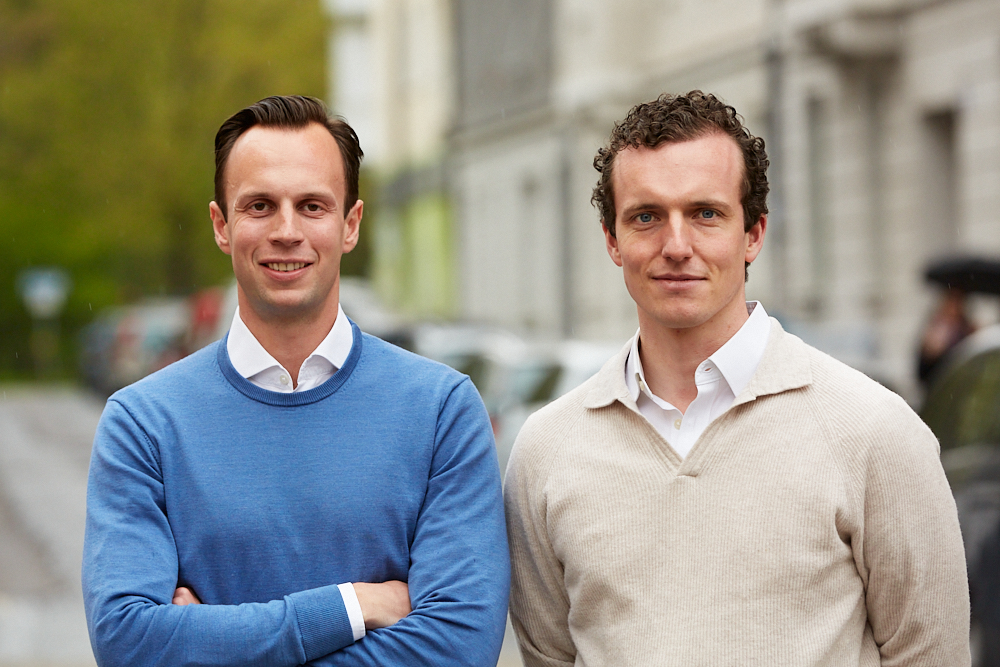 Ecoplanet founders Henry Keppler and Maximilian Dekorsy (from left)