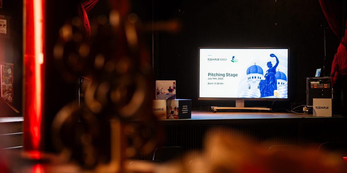 Munich Startup Festival Pitching Stage