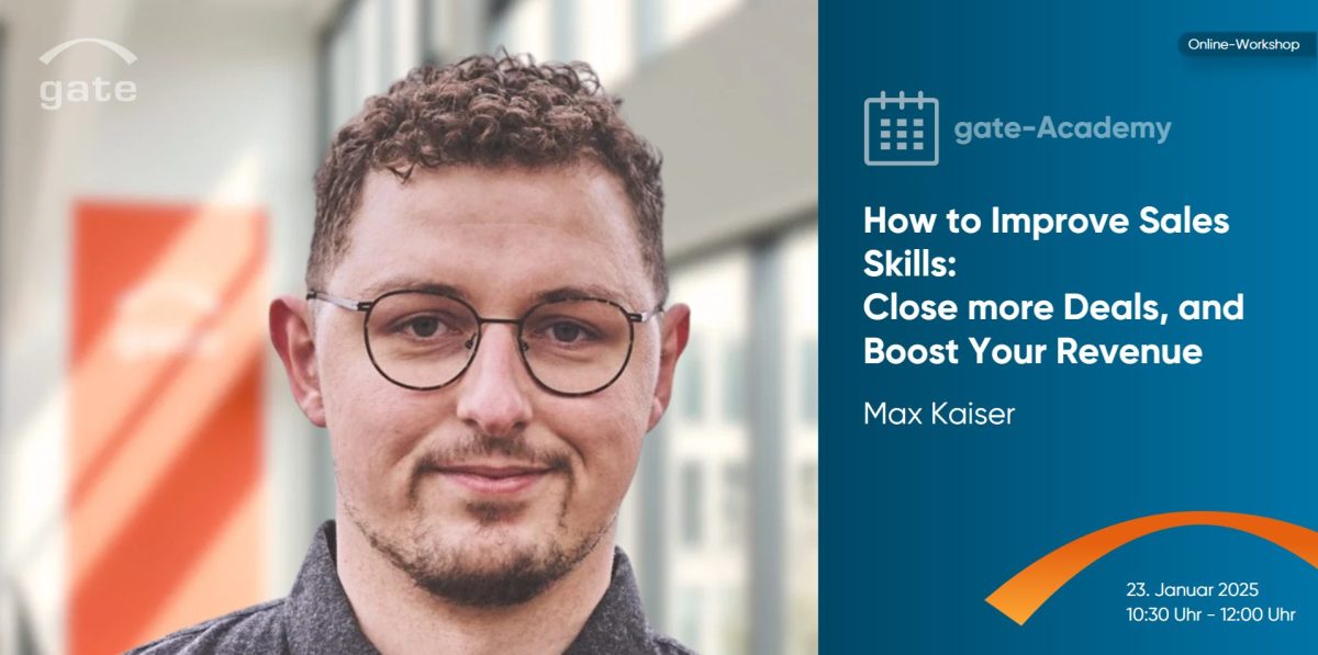 gate Academy - How to Improve Sales Skills with Max Kaiser