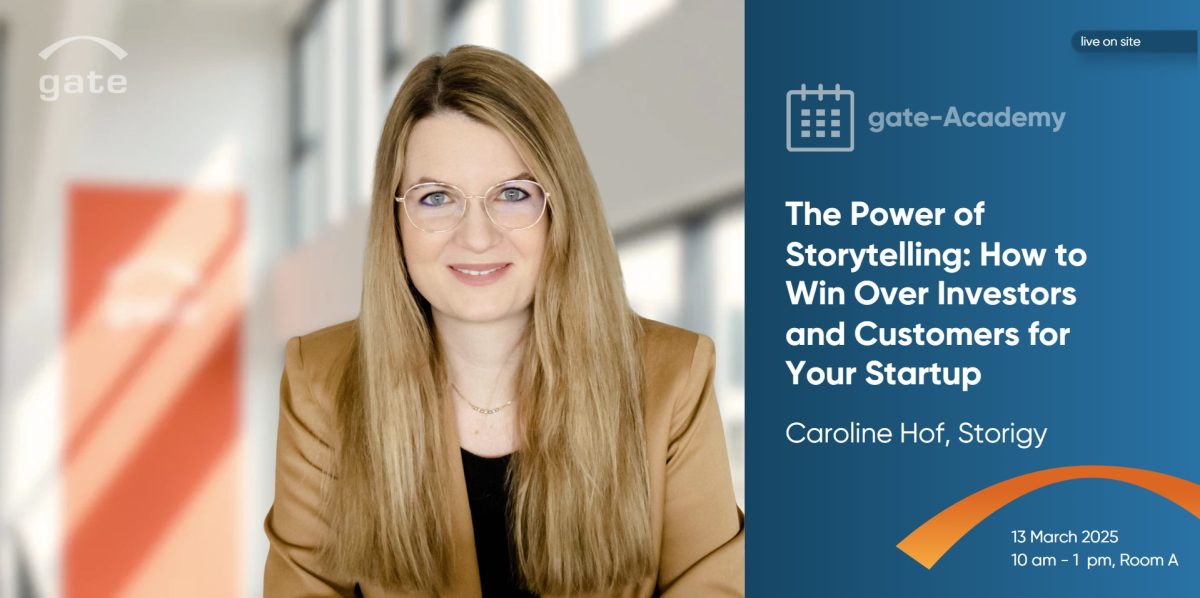 gate Academy: The Power of Storytelling: How to Win Over Investors and Customers