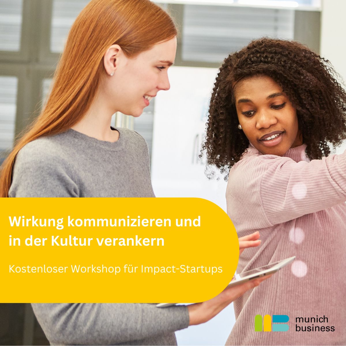 Workshop: Communicating impact and anchoring it in the culture