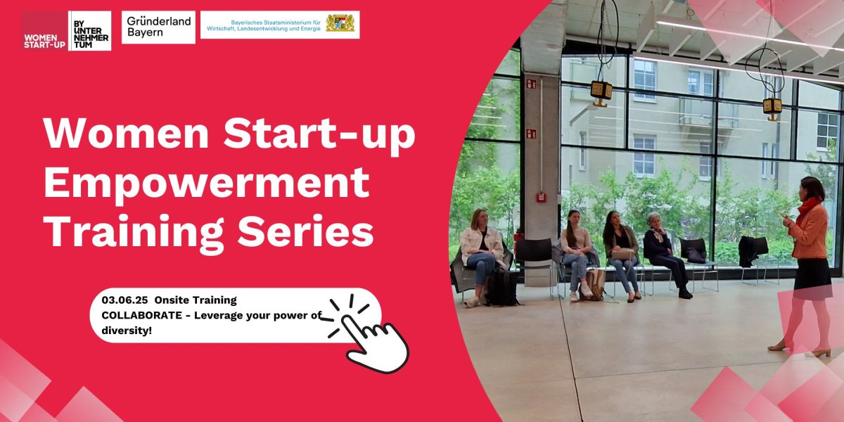 Women Start-up Empowerment Training Series: COLLABORATE - Leverage your power of diversity!