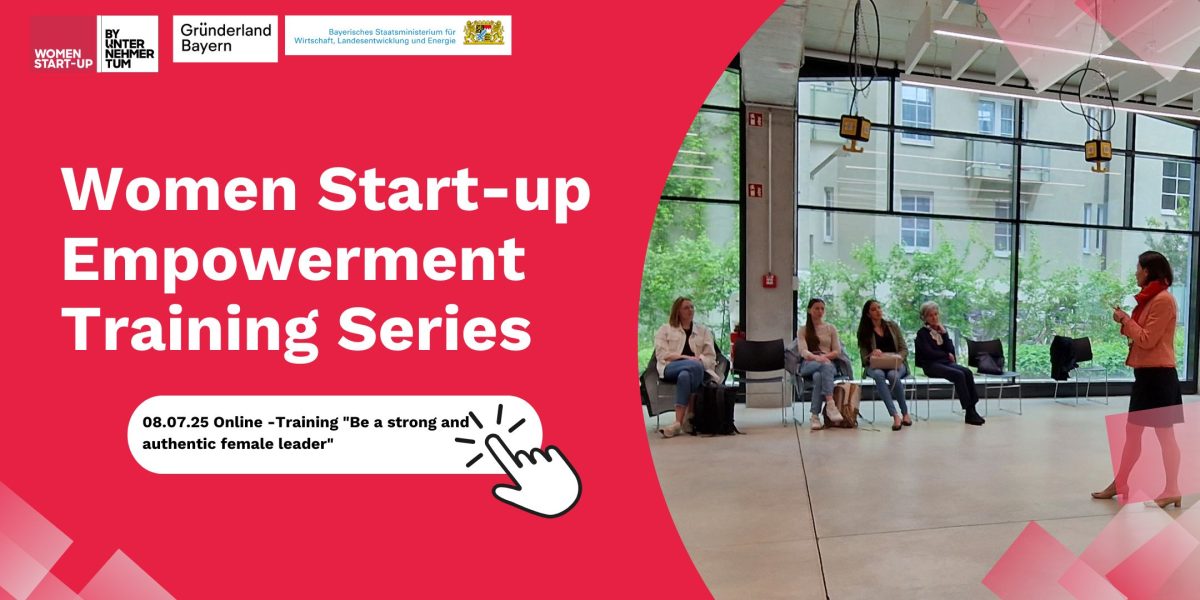 Women Start-up Empowerment Training Series: NAVIGATE - Be a strong and authentic female leader