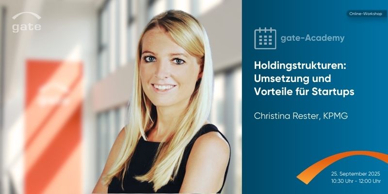 gate-Academy: Holding structures - implementation and advantages for startups