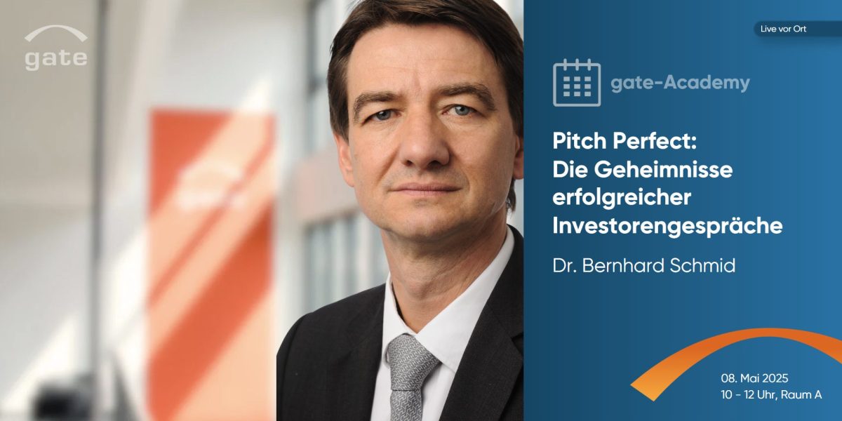 gate-Academy: Pitch Perfect - The Secrets of Successful Investor Talks