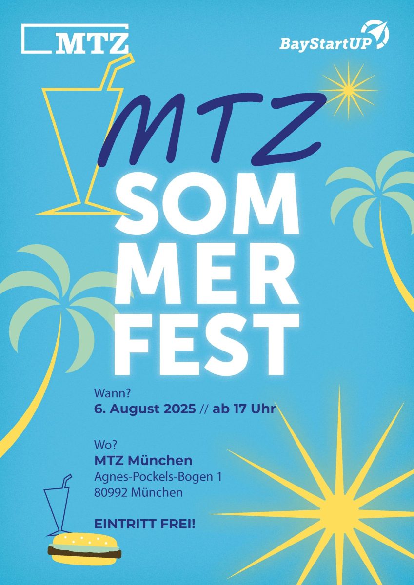 Summer party of BayStartUP and MTZ
