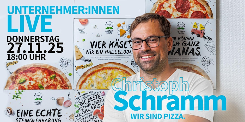 Entrepreneurs live Christoph Schramm