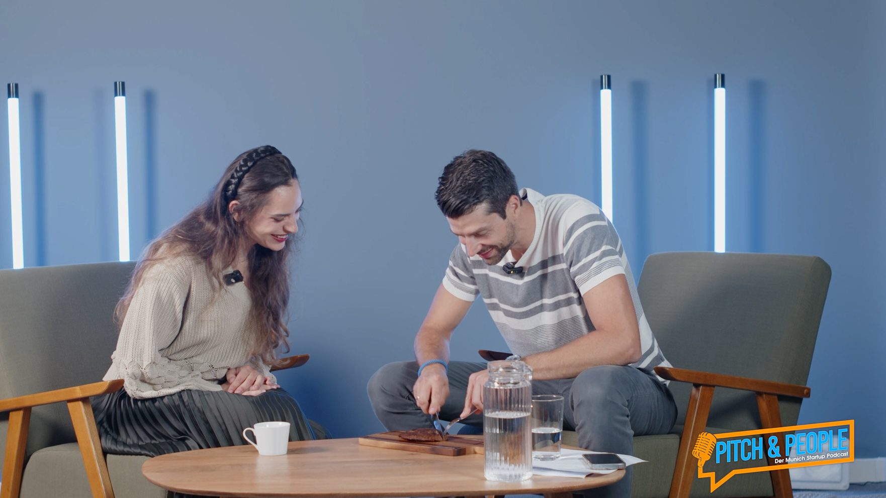 Sarah Schlingloff von Justake präsentiert ihr Pilz-Steak