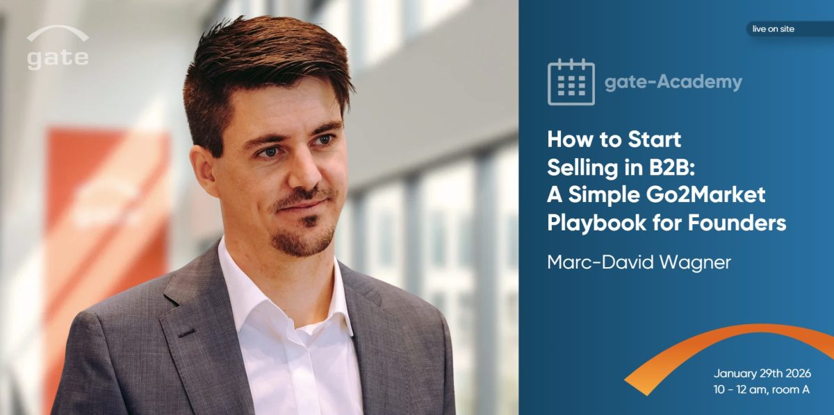 gate-Academy: How to Start Selling in B2B