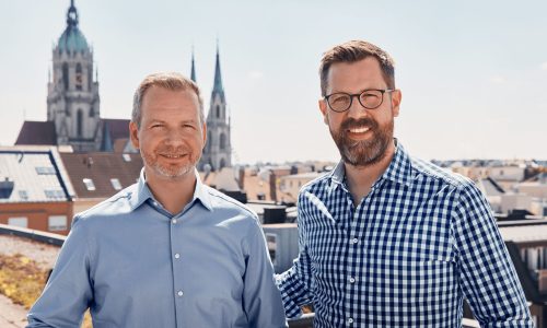 Co-founders Torsten Mandelkow and Matthias Einig