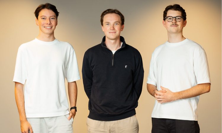 Fintalo-Gründer: Marius Fischer (re.) Philipp Zirn (.) Jakob Wilhelm (Mitte)