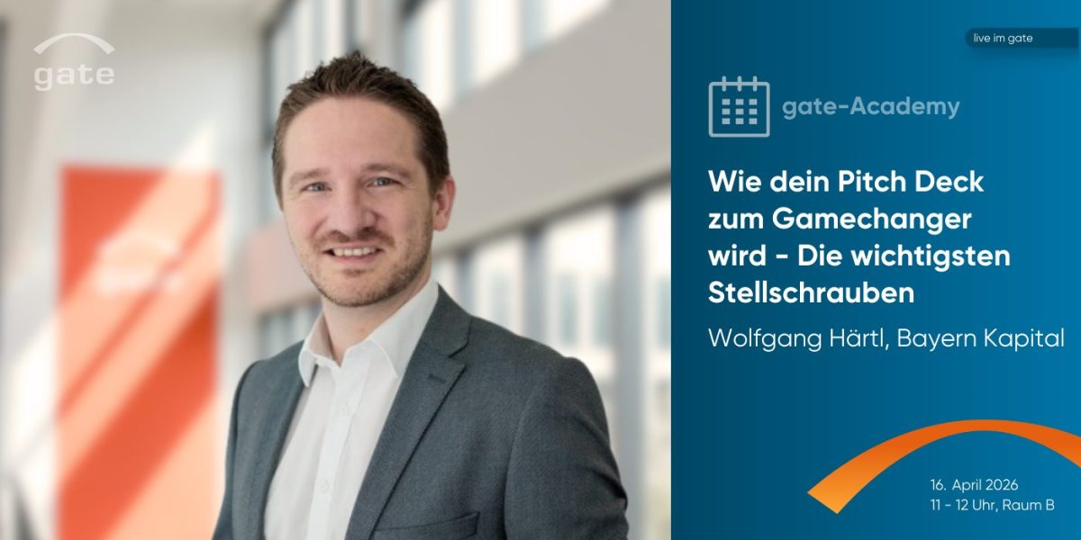 gate-Academy: Wie dein Pitch Deck zum Gamechanger wird