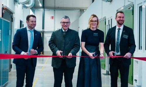 Feierliche Eröffnung der Vaeridion-Halle in Oberpfaffenhofen