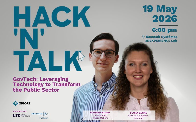 HACK'N'TALK by XPLORE - GovTech Special