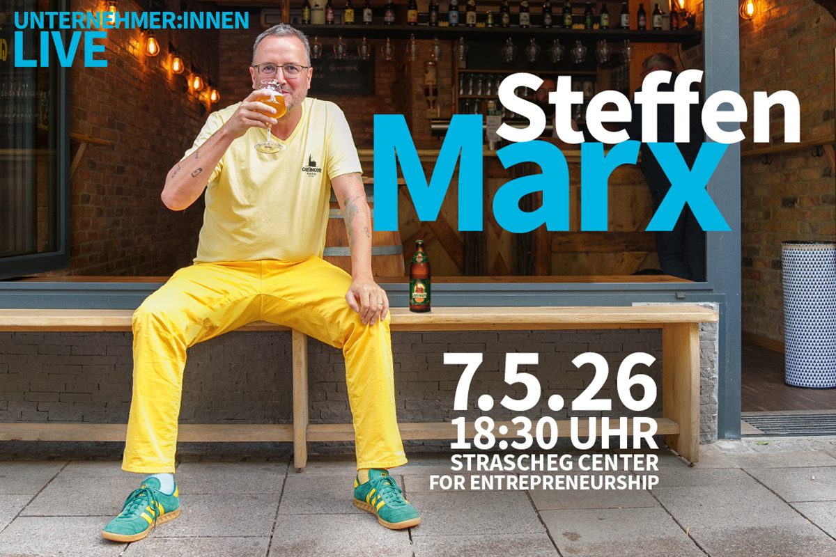 Unternehmer:innen live: Steffen Marx, Gründer von Giesinger Bräu